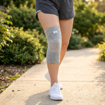 BambuRelief® Knestøtte – Naturlig smertelindring for verkende knær