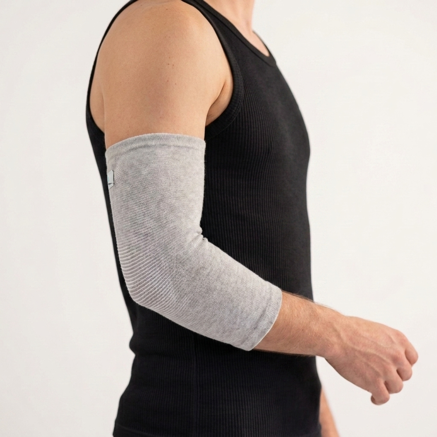 BambusRelief™ Albuestøtte – Myk bambukompresjon for vonde albuer
